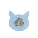 Pottering Cat | 徽章〔食物系列〕 - Nekos Cube 方塊貓 | 荃灣貓Cafe