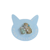 Pottering Cat | 徽章〔食物系列〕 - Nekos Cube 方塊貓 | 荃灣貓Cafe