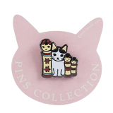 Pottering Cat | 徽章〔裝扮系列〕 - Nekos Cube 方塊貓 | 荃灣貓Cafe