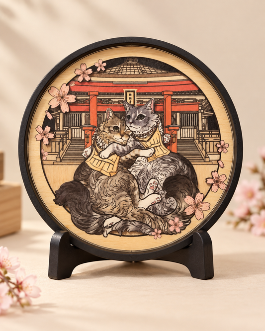 Tims Moment 貓寺杯墊 - Yami Hikari - Nekos Cube 方塊貓 | 荃灣貓Cafe