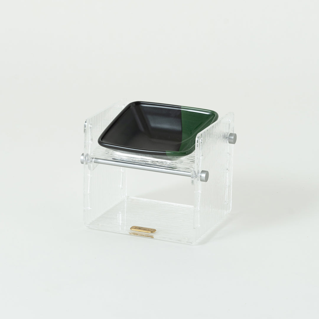 Pettellyava Cat Bowl Set 碗+架套裝 - Nekos Cube 方塊貓 | 荃灣貓Cafe
