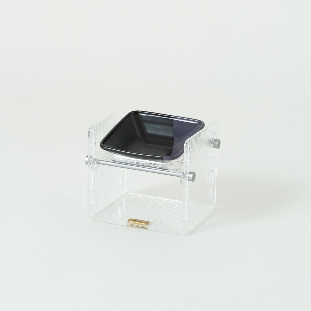 Pettellyava Cat Bowl Set 碗+架套裝 - Nekos Cube 方塊貓 | 荃灣貓Cafe