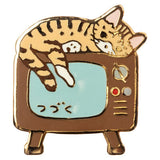 Pottering Cat | 徽章〔物件系列〕 - Nekos Cube 方塊貓 | 荃灣貓Cafe