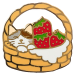 Pottering Cat | 徽章〔裝扮系列〕 - Nekos Cube 方塊貓 | 荃灣貓Cafe